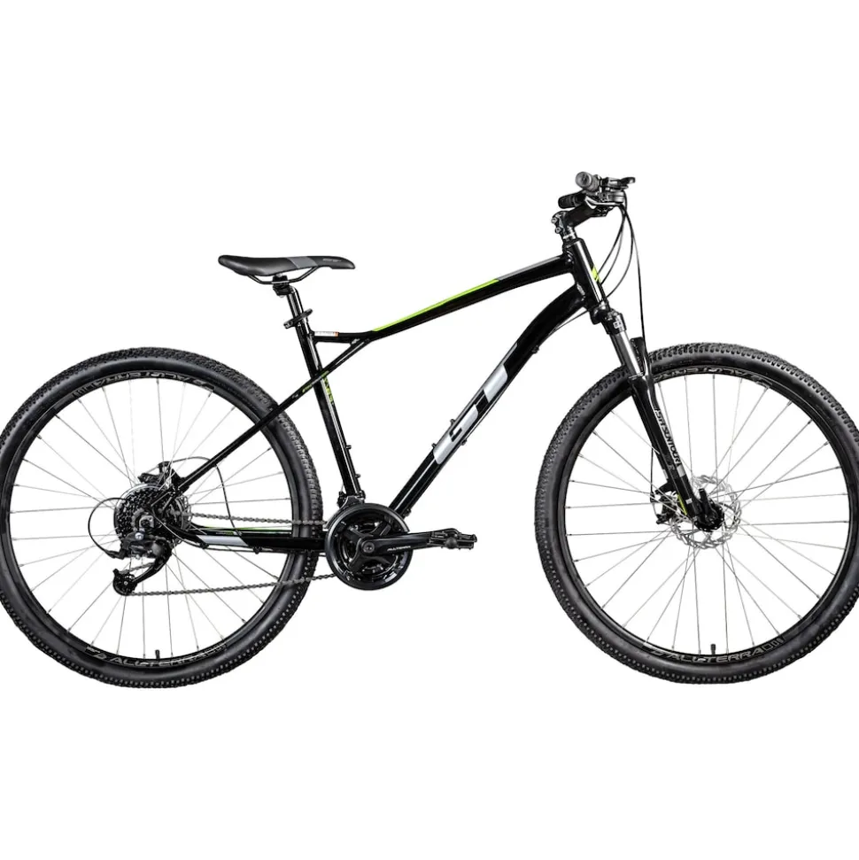 GT Aggressor Sport Mountainbike für Damen und Herren ab 155 cm MTB Hardtail 27,5 Zoll Fahrrad mit 21 Gängen 650B