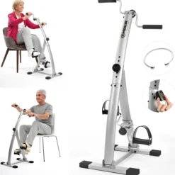 Gymform® Bewegungstrainer für Senioren klappbar - Fitnessgerät Bi Pedaler