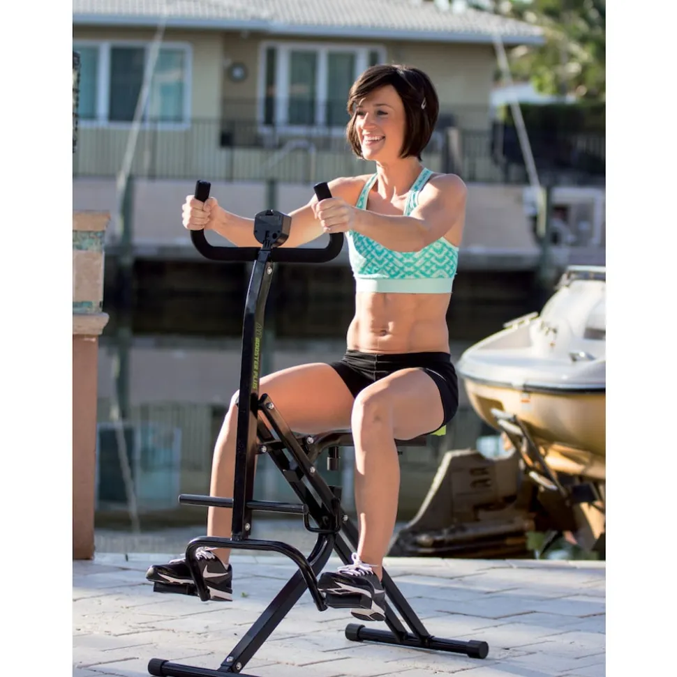 Gymform® Fitnessgerät für Zuhause klappbar - Trainingsgerät Ab Booster Plus