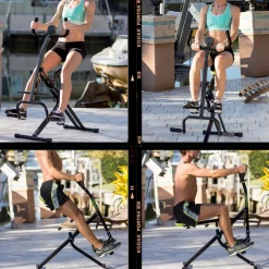Gymform® Fitnessgerät für Zuhause klappbar - Trainingsgerät Ab Booster Plus