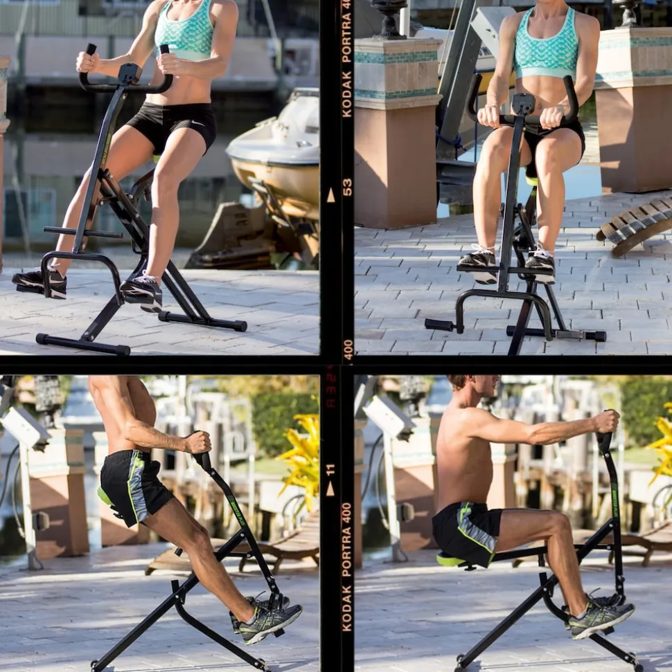 Gymform® Fitnessgerät für Zuhause klappbar - Trainingsgerät Ab Booster Plus