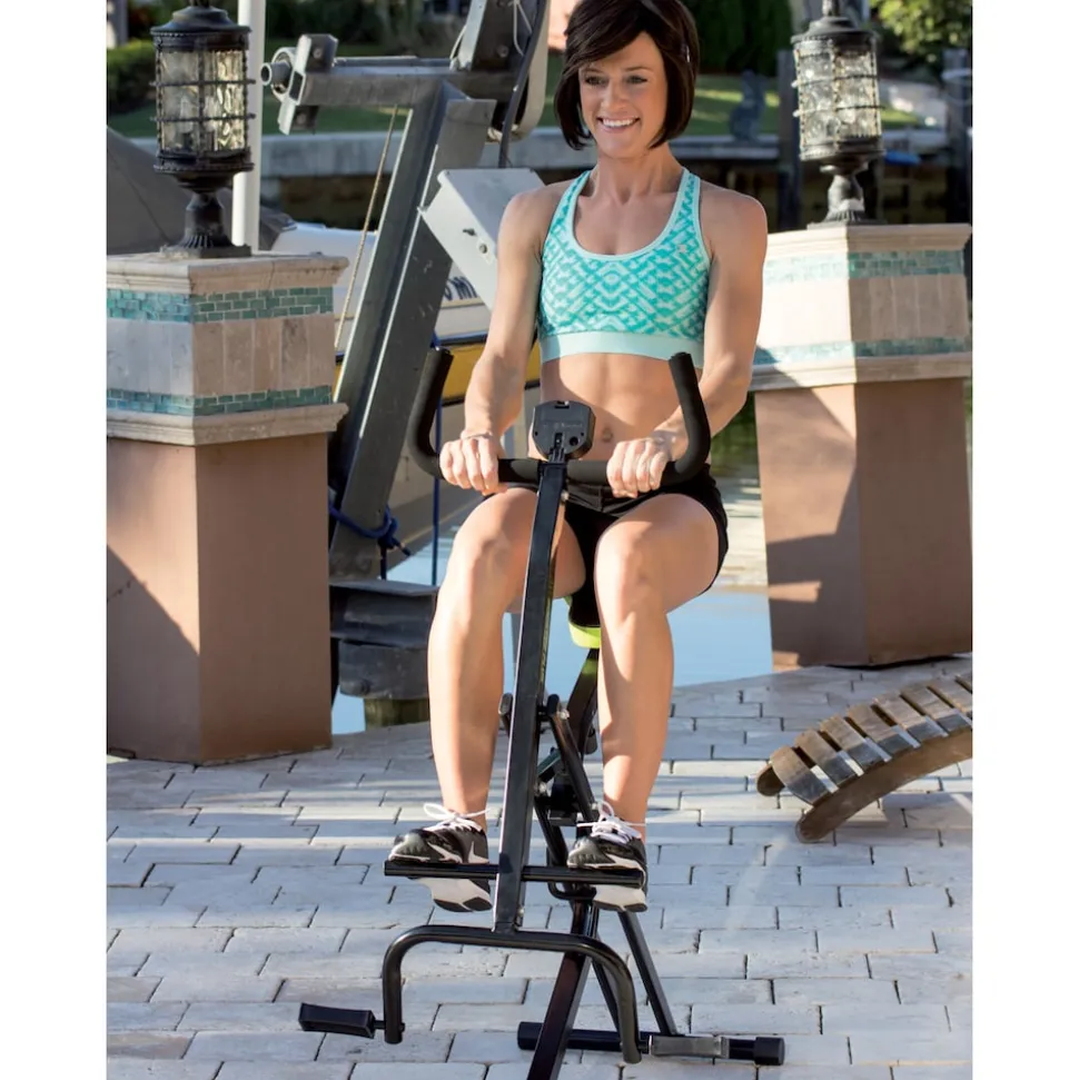 Gymform® Fitnessgerät für Zuhause klappbar - Trainingsgerät Ab Booster Plus