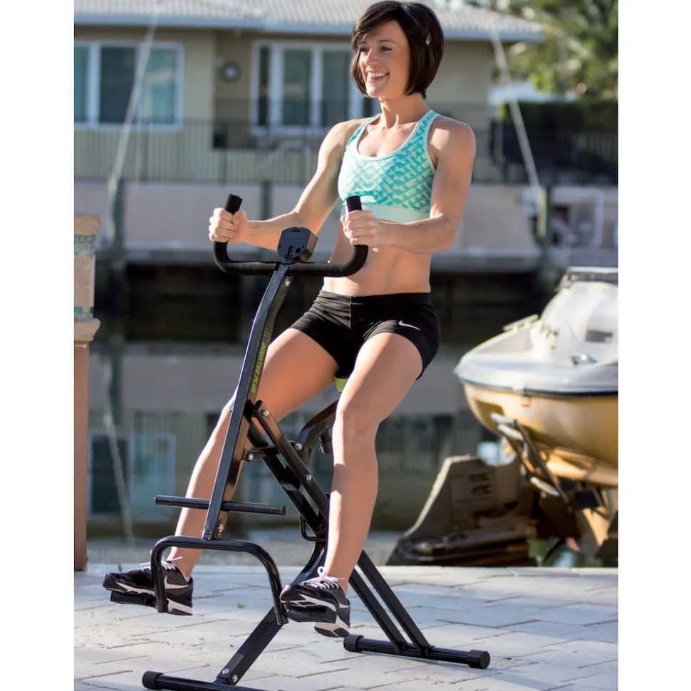 Gymform® Fitnessgerät für Zuhause klappbar - Trainingsgerät Ab Booster Plus