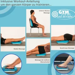 Gymform® Shiatsu Fußmassagegerät und Beinmassagegerät Leg Action