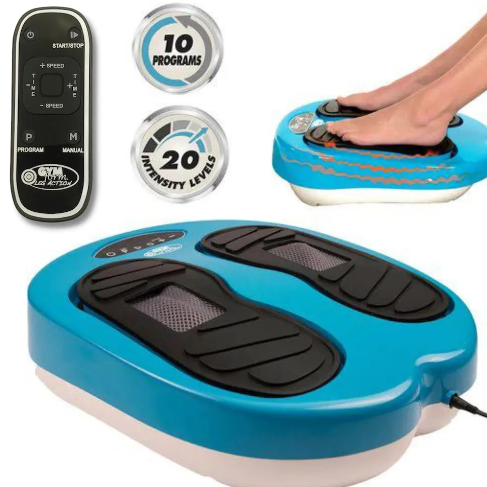 Gymform® Shiatsu Fußmassagegerät und Beinmassagegerät Leg Action Platinum