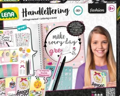 Handlettering groß, Faltschachtel