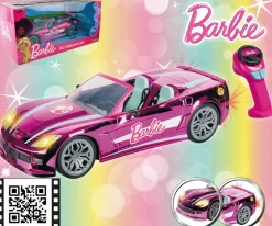 Happy People - Ferngesteurtes Auto - Barbie Dream Car (40 cm) mit Licht, kompatibel mit Barbie