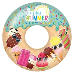 Happy People - Happy Summer 3er Strandset Wasserball, Schwimmring & Luftmatratze baden planschen