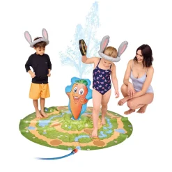 Happy People 16694 - Lotti Karotti Sprinklermatte - Das erfrischende Hasenrennen (151x60cm)