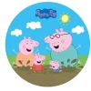 Happy People - Sprinklermatte - Peppa Wutz (Ø 150 cm) Wassersprenkler Kinder Badespaß