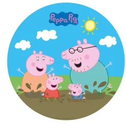 Happy People - Sprinklermatte - Peppa Wutz (Ø 150 cm) Wassersprenkler Kinder Badespaß