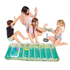 Happy People 16698 - Tempo kleine Fische! Kinderluftmatratze - Das Wettschwimmen gegen die Zeit