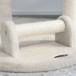 HAPPYPET Großer Kratzbaum Stabil 'Parker' 171 cm - XXL Katzenbaum | Creme