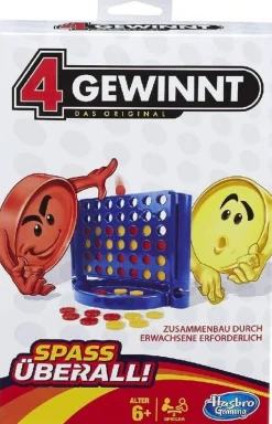 Hasbro Gaming Gewinnt Kompakt, 2 Spieler, ab 6 Jahren
