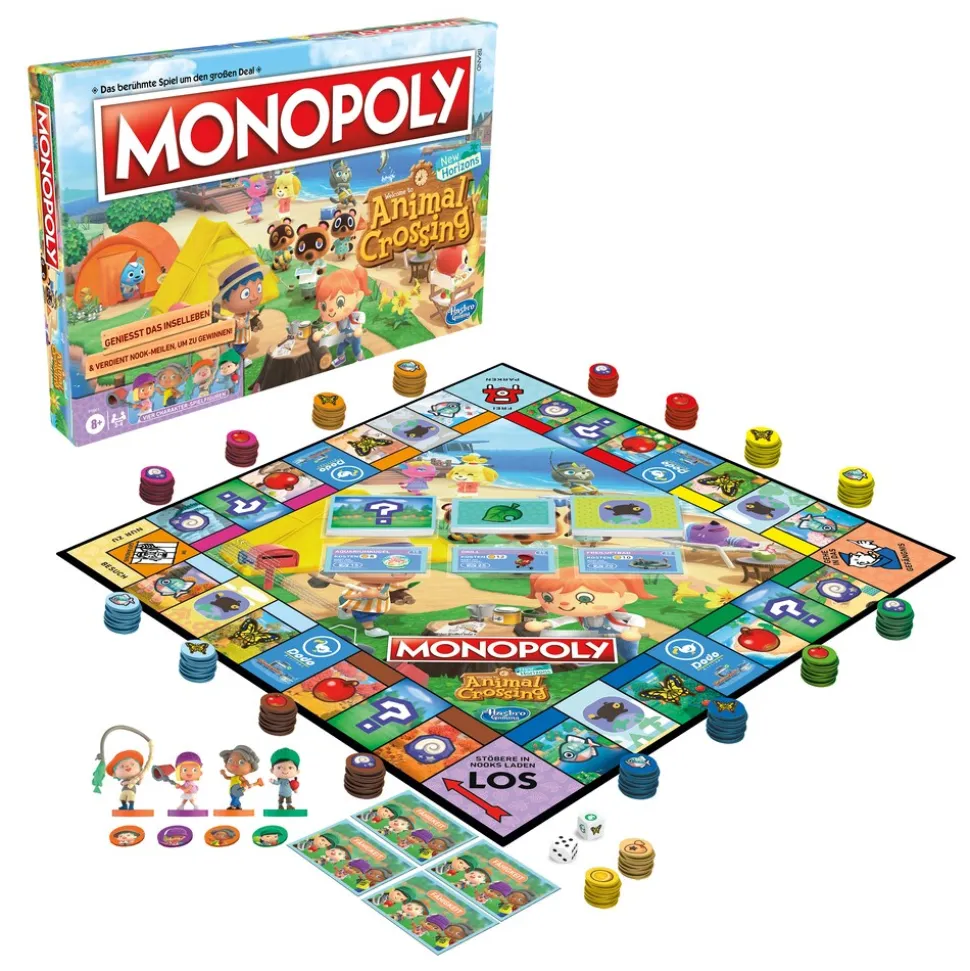 Hasbro - Monopoly - Animal Crossing New Horizons Brettspiel Gesellschaftsspiel