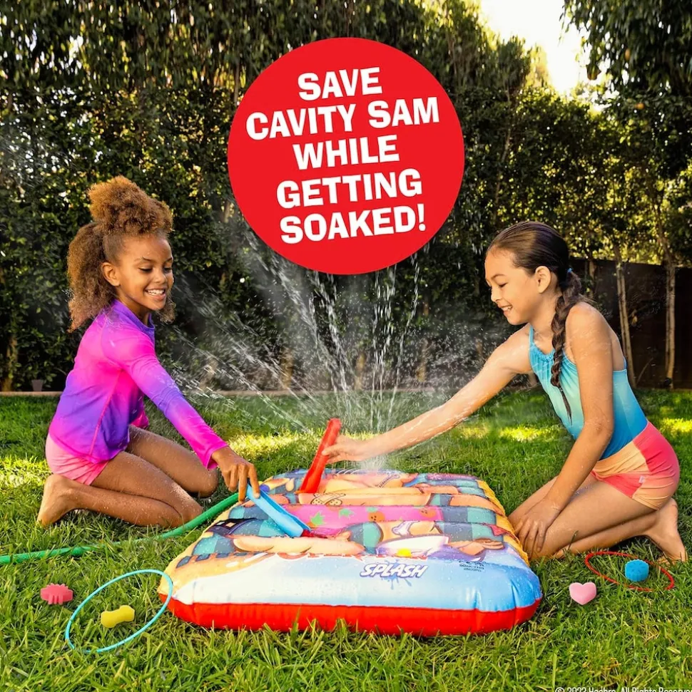 Hasbro Operation Splash Spritzmatte Spielmatte Geschicklichkeit Spiel Sommer Kinder ab 4 Jahren