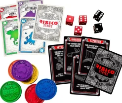 Hasbro - Risiko Strike Kartenspiel Würfelspiel Strategiespiel