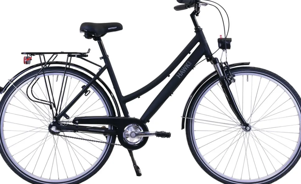 Hawk Citytrek Lady Premium Cityrad Damen 28 Zoll 48 cm Trapez - Anthrazit