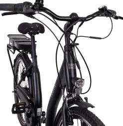 Hawk E-City Comfort E-Cityrad Damen 26 Zoll 44 cm Wave - Schwarz