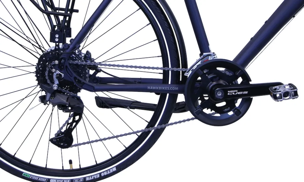 Hawk Trekking Gent Deluxe Trekkingrad Herren 28 Zoll 52 cm Diamant - Anthrazit