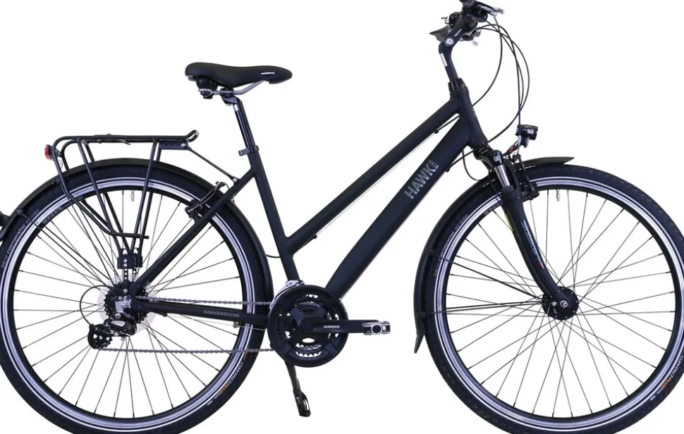 Hawk Trekking Lady Premium Trekkingrad Damen 28 Zoll 44 cm Trapez - Anthrazit