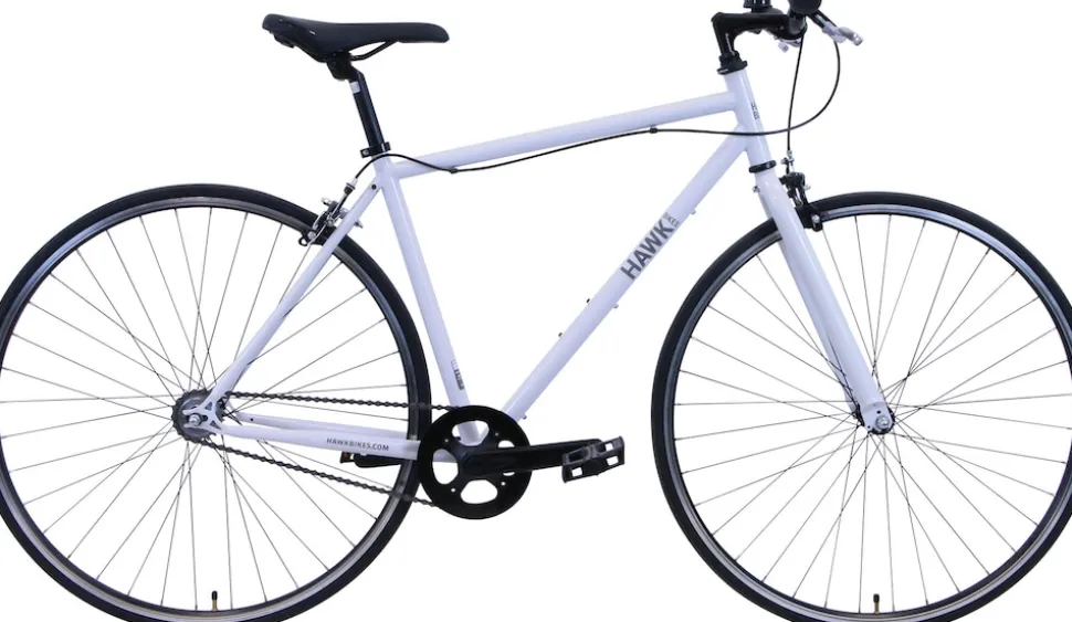 Hawk Vintage Singlespeed Renn-Fitness Herren 28 Zoll 48 cm Diamant - Blau