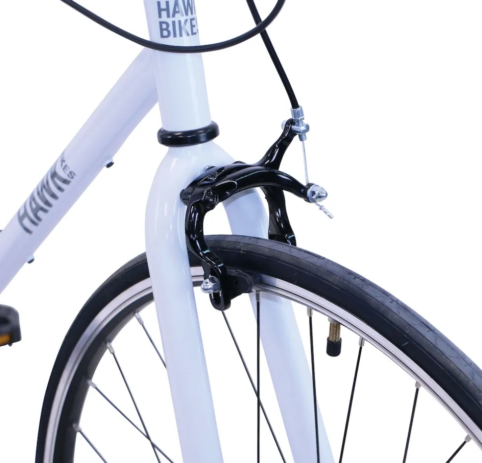 Hawk Vintage Singlespeed Renn-Fitness Herren 28 Zoll 48 cm Diamant - Blau