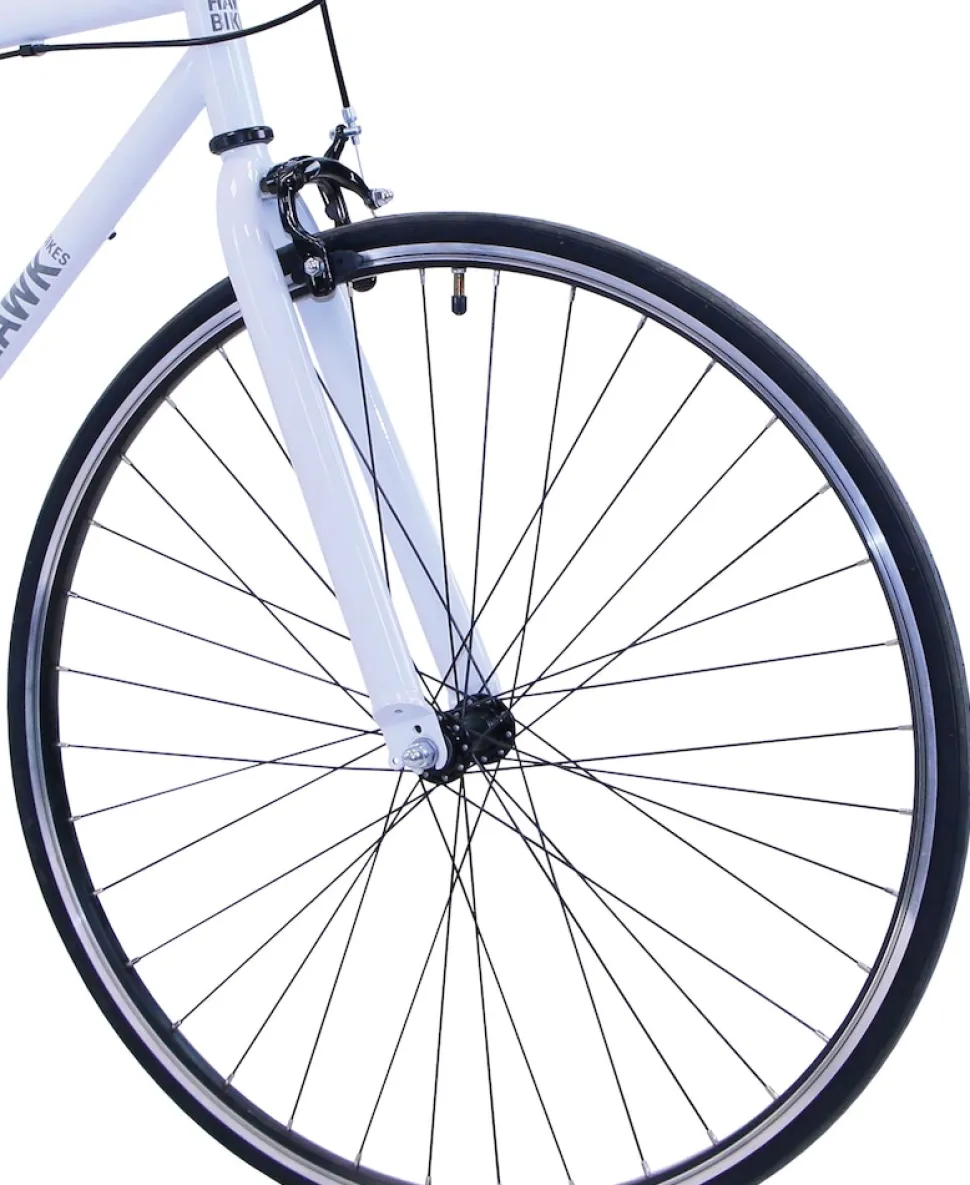 Hawk Vintage Singlespeed Renn-Fitness Herren 28 Zoll 48 cm Diamant - Blau