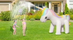 HC Garten & Freizeit Kinder Wassersprenkler Einhorn bunt 315x226x108 cm