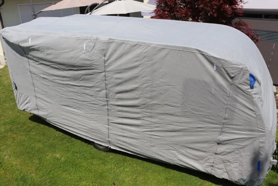 HC Outdoor Wohnwagen Abdeckplane Größe M 550 x 250 x 220 cm