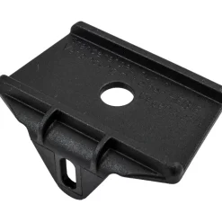 Hebie GFK Adapterplatte für Mittelbauständer Fahrradständer Montage Adapter Ständer Ständerplatte Platte universal
