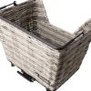 Hinterrad-Fahrradkorb "Picnic AVS", grau