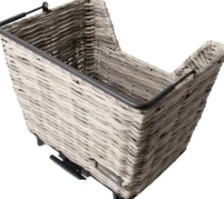 Hinterrad-Fahrradkorb "Picnic AVS", grau