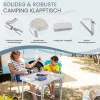 HOMECALL Campingtisch Klapptisch Gartentisch, leicht Aluminium Beistelltisch