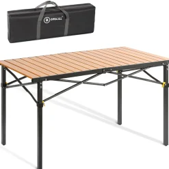HOMECALL Klapptisch Campingtisch Balkontisch Gartentisch, Alumininum, bis 100kg, für 2-6 Personen