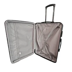 HOME DELUXE Reisekoffer Set VAYA – 3-teilig, Schwarz