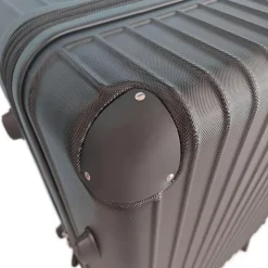 HOME DELUXE Reisekoffer Set VAYA – 3-teilig, Schwarz