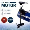 HOME DELUXE Schlauchboot mit Motor PIKE S