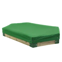 Hörby Bruk Abdeckplane für Sandkasten Länge 210 cm, Plane mit Ösen, Schutzplane