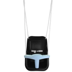 Hörby Bruk Babyschaukel Kinderschaukel Schaukel Kunststoff schwarz blau-4033