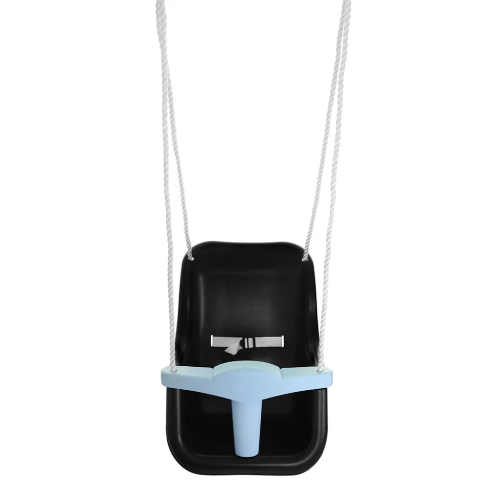 Hörby Bruk Babyschaukel Kinderschaukel Schaukel Kunststoff schwarz blau-4033