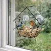 HTI-Living Vogelfutterhaus Nessa transparent 1-teilig