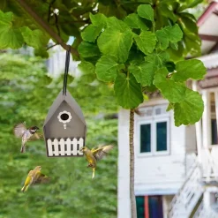 HTI-Living Vogelhaus Nessa Grau