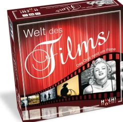 Huch! - Quizspiel - Welt des Films Gesellschaftsspiel Familienspiel Brettspiel Filme Quiz Kino Film