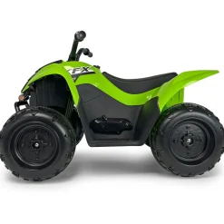 INJUSA Kawasaki KFX90 ATV 12V Elektroquad für Kinder ab 2 Jahren - batteriebetriebenes Quad mit Vorwärts- & Rückwärtsgang