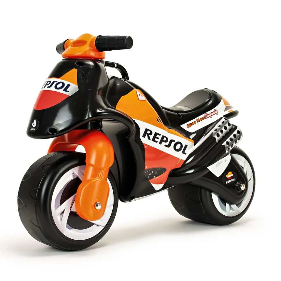 INJUSA Neox Repsol Motorrad Laufrad ab 18 Monate bis 3 Jahre Kindermotorrad Rutscherfahrzeug
