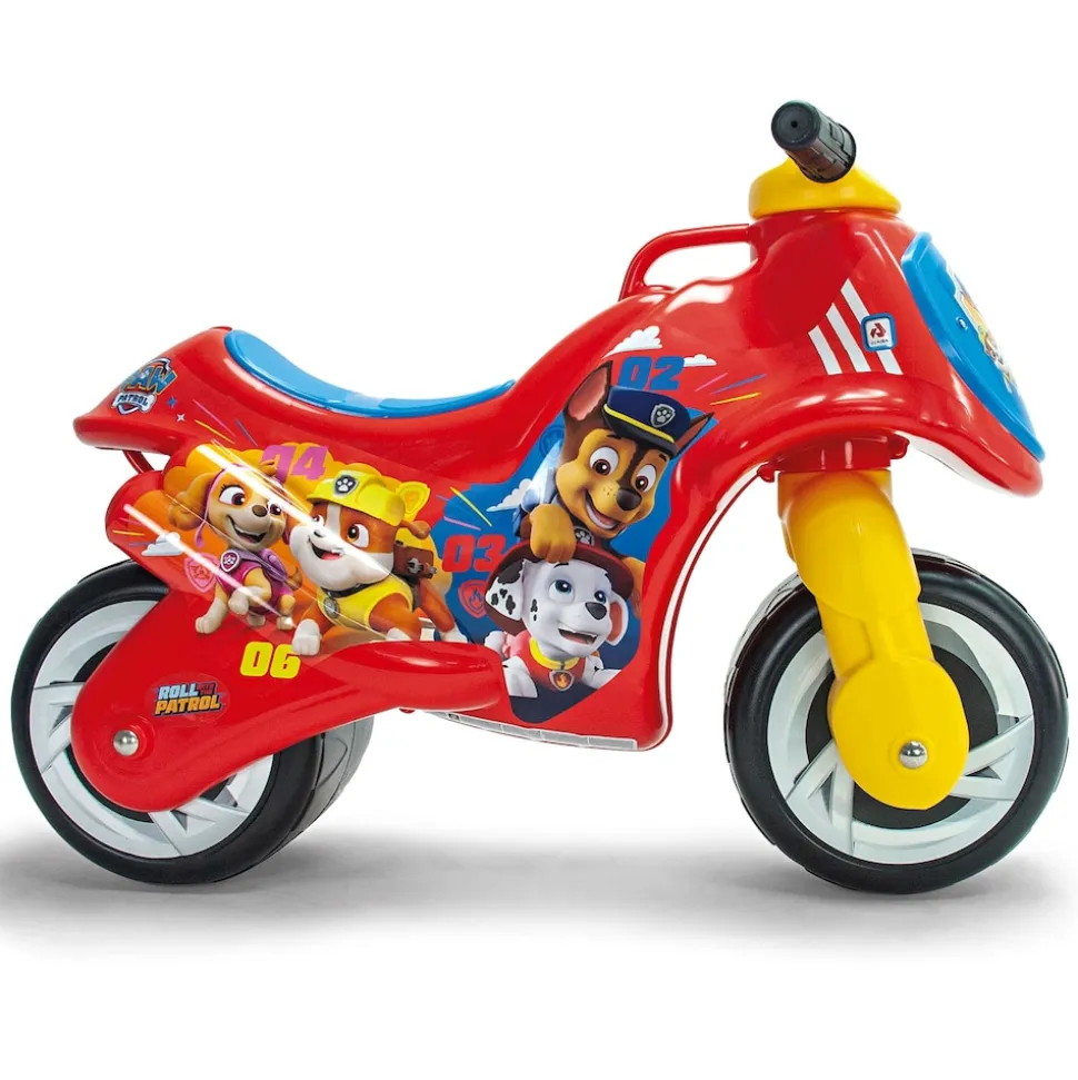INJUSA Paw Patrol Laufrad ab 18 Monate – Kindermotorrad Rutscherfahrzeug Indoor & Outdoor