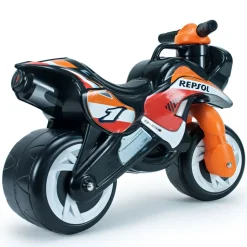 INJUSA Tundra Repsol Moto Laufrad ab 18 Monate – Kindermotorrad im Racing-Design mit breiten Rädern