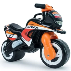 INJUSA Tundra Repsol Moto Laufrad ab 18 Monate – Kindermotorrad im Racing-Design mit breiten Rädern