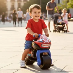 INJUSA Twin Dessert Transformers Lauflernhilfe & Motorrad-Rutscher für Babys & Kleinkinder (1-3 Jahre)